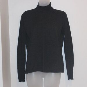 Gerard Darel Gray Turtleneck Sweater Pullover Women Size 3